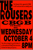  really final CBGB Flyer